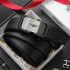 Cartelo Black Cowhide Leather Ratchet Belt MZD30852
